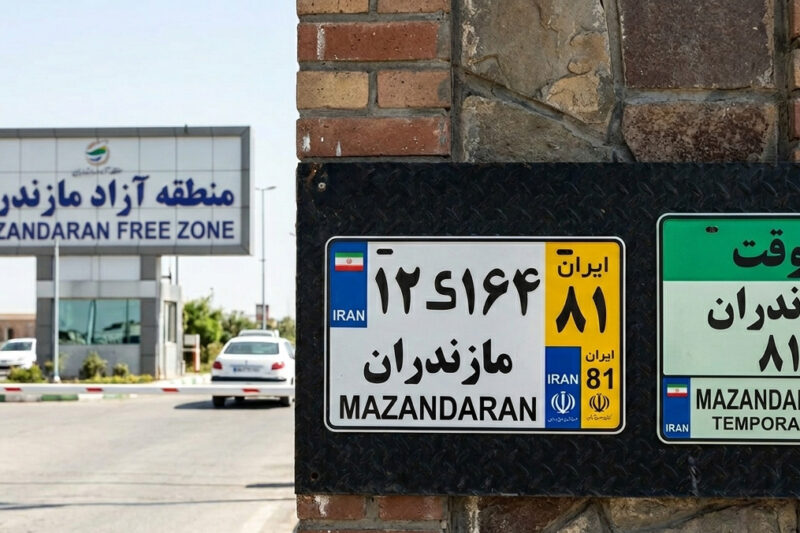 تفاوت پلاک منطقه آزاد با پلاک موقت منطقه آزاد در چیست؟